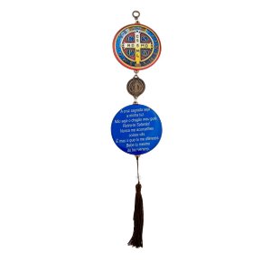 Adorno Duplo Redondo Medalha - São Bento