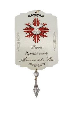 Adorno em Placa Divino Espirito Santo