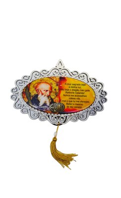 Adorno Único Oval de São Bento