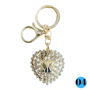 Chaveiro Aparecida com Strass - Modelo 04 (12 Unidades)