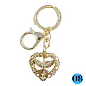 Chaveiro DIVINO CORACAO - Modelo 08 (12 Unidades)