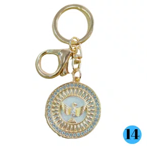 Chaveiro Divino Espírito Santo - Modelo 14 (12 Unidades)