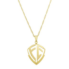 Colar Folheado Pingente Cartela 8