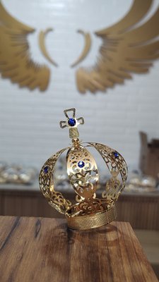 Coroa Folheada a Ouro n 8