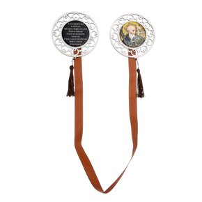 Escapulário de Porta Redondo São Bento- Branco