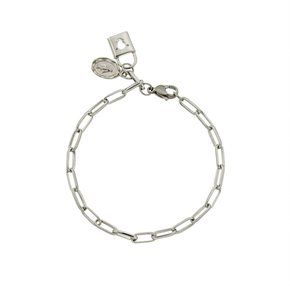 Pulseira Cadeia da Consagração Aço inoxidável - 18CM