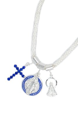 Pulseira Folheada Prata Berloque 1