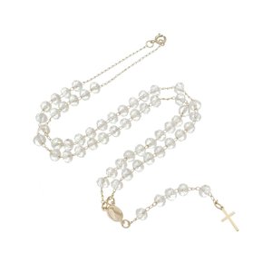 Terço Folheado Cristal